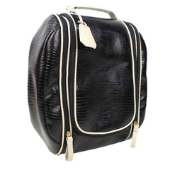 Necessaire Bruna Preto Paris com Off White Lesard Pronta Entrega