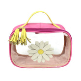 Necessaire Crystal P Margarida Rosa Orquídea com Lima Prada Pronta Entrega