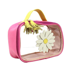 Necessaire Crystal P Margarida Rosa Orquídea com Lima Prada Pronta Entrega