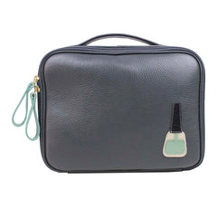 Necessaire Esmalte P em Couro Personalizada