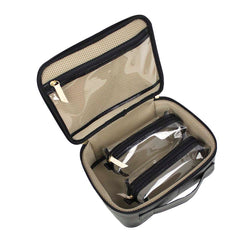 Necessaire Sarah Preto Paris com Off White Lesard Pronta Entrega