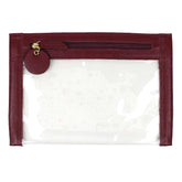 Necessaire Fly Burgundy Liso Pronta Entrega