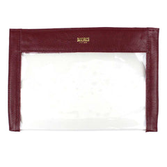 Necessaire Fly Burgundy Liso Pronta Entrega