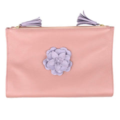 Necessaire Limpo/Usado Camélia em Couro Personalizada