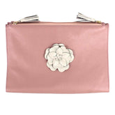 Necessaire Limpo/Usado Camélia em Couro Personalizada