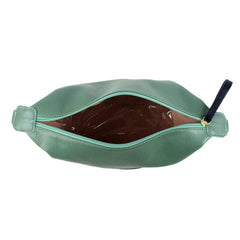 Necessaire Make Up Marinho Liso com Jade Pronta Entrega