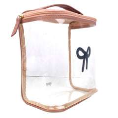 Necessaire Mami Laço Rococó Algodão Doce Liso com Oceano Pronta Entrega