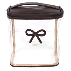 Necessaire Mami Laço Rococó Café Pronta Entrega