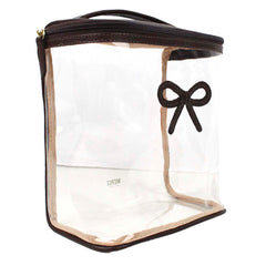 Necessaire Mami Laço Rococó Café Pronta Entrega