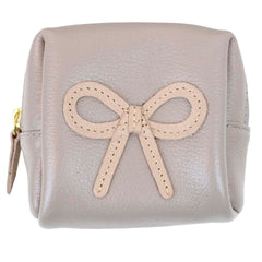 Necessaire Mami Mini Laço Rococó em Couro Personalizado