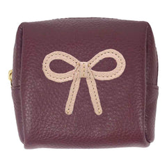Necessaire Mami Mini Laço Rococó em Couro Personalizado