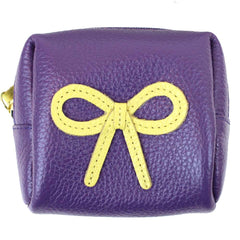Necessaire Mami Mini Laço Rococó Purple com Lima Liso Pronta Entrega