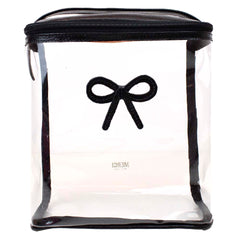 Necessaire Mami Laço Rococó Preto Liso Pronta Entrega