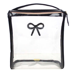 Necessaire Mami Laço Rococó Preto Paris Pronta Entrega