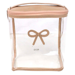Necessaire Mami Laço Rococó em Couro e Vinil Personalizado