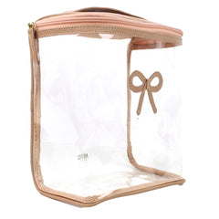 Necessaire Mami Laço Rococó Rose Lesard Pronta Entrega