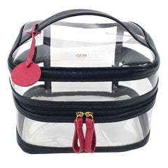 Necessaire Mya em Couro e Vinil Personalizada