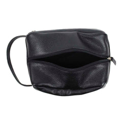 Necessaire Masculina Pierre Preto Liso Pronta Entrega