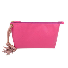 Necessaire Sandrine G Pink Prada com Algodão Doce Liso Pronta Entrega