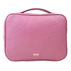 Necessaire Sarah Rosa Blush com Rosa Chá Pronta Entrega