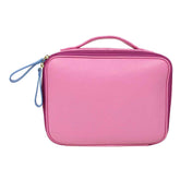 Necessaire Sarah Rosa Orquídea com Sky Pronta Entrega