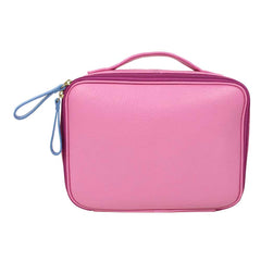 Necessaire Sarah Rosa Orquídea com Sky Pronta Entrega