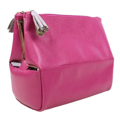 Necessaire Triple Pink Lesard com Lilás Lesard Pronta Entrega