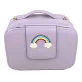 Bolsa de Bebê Mini Arco Íris em Couro Personalizada