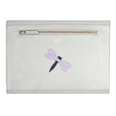 Pasta A4 Libélula em Couro Personalizado