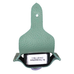 Porta Carimbo Jade com Lilás Liso Pronta Entrega