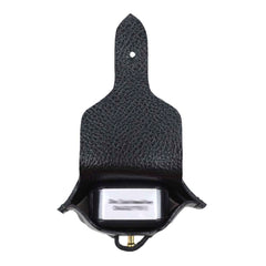 Porta Carimbo Preto Liso com Preto Paris Pronta Entrega