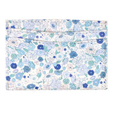 Porta Cartão de Crédito Estampa Liberty Azul Pronta Entrega