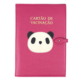 Porta Cartão De Vacina Little Panda Chiclete Pronta Entrega