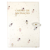 Porta Cartão De Vacina Estampa Fadinha Pronta Entrega