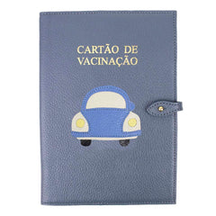 Porta Cartão De Vacina Little Car Oceano com Beach Pronta Entrega