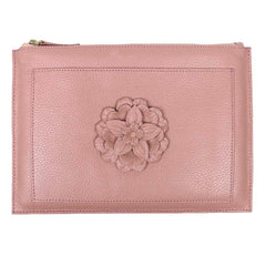 Porta Documento Camélia em Couro Personalizado