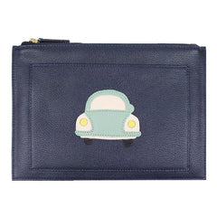 Porta Documento Little Car em Couro Personalizado