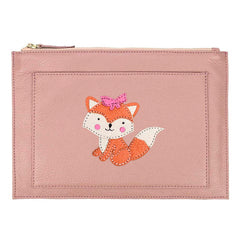 Porta Documento Raposa Feminina em Couro Personalizado