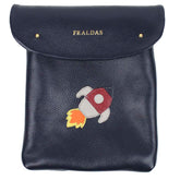 Porta Fralda Foguete Marinho Liso Pronta Entrega