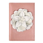 Porta Identidade Camélia em Couro Personalizado