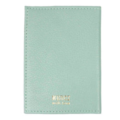 Porta Identidade Bordado Muguet em Couro Personalizado