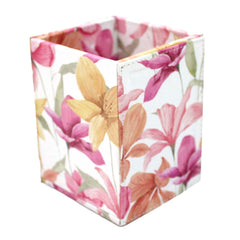 Porta Lápis Estampa Astromélia Pronta Entrega