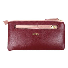 Porta Óculos Lunettes Burgundy Liso com Algodão Doce Liso Pronta Entrega