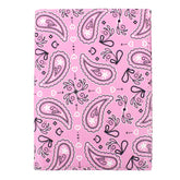 Porta Passaporte Estampa Paisley Rosa Pronta Entrega