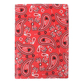 Porta Passaporte Estampa Paisley em Couro Personalizado