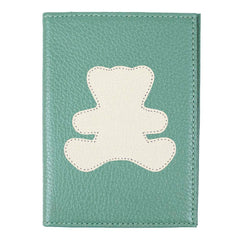 Porta Passaporte Little Bear em Couro Personalizado