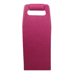 Porta Vinho Duplo em Couro Personalizado