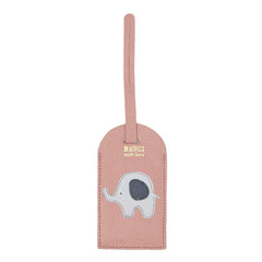 Tag de Mala Little Elephant em Couro Personalizada