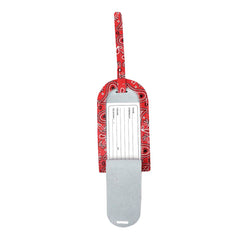 Tag de Mala Estampa Paisley em Couro Personalizada