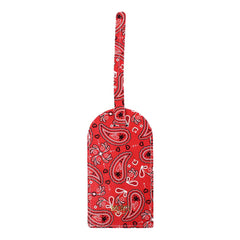 Tag de Mala Estampa Paisley em Couro Personalizada